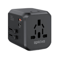 EPICKA Universal Travel Adapter, International Plug Adapter...