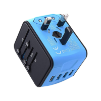 International Travel Adapter Universal Power Adapter...